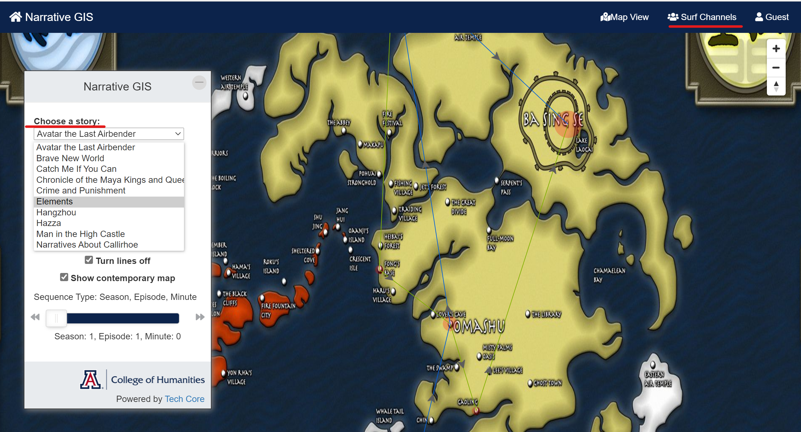 Narrative GIS